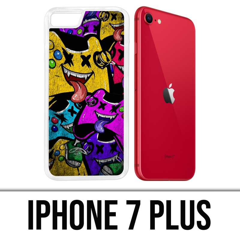 IPhone 7 Plus Case - Monsters Video Game Controllers