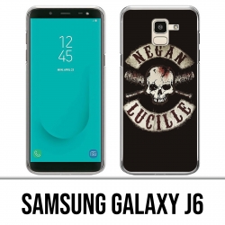 Samsung Galaxy J6 Case - Walking Dead Logo Negan Lucille