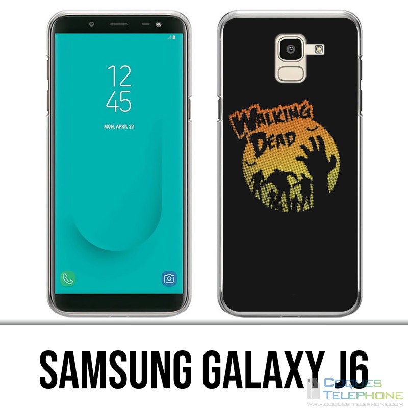 Coque Samsung Galaxy J6 - Walking Dead Logo Vintage