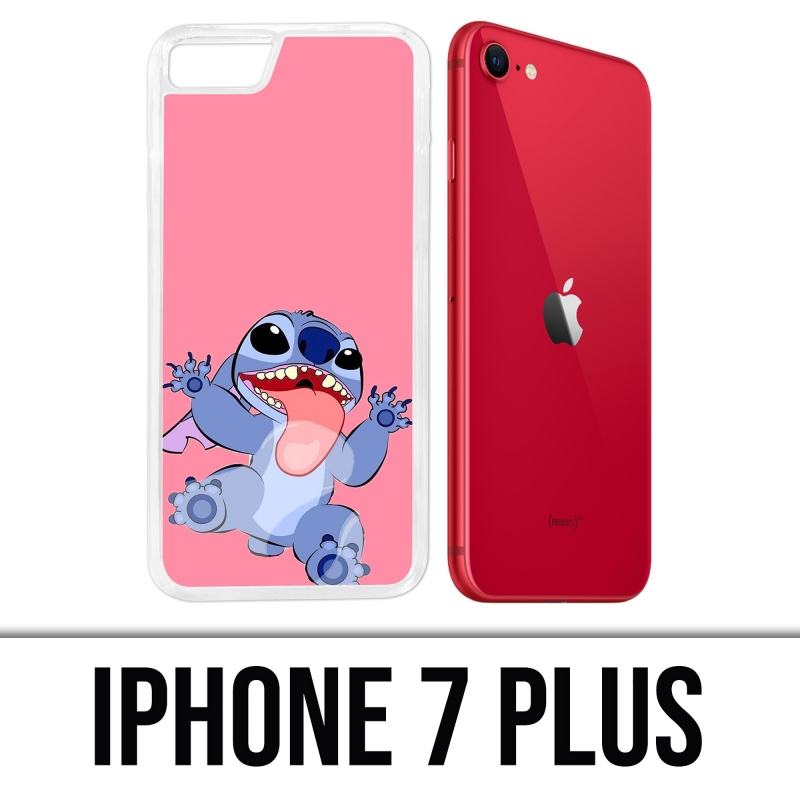 Coque iPhone 7 Plus - Stitch Langue