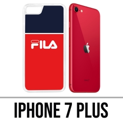 Coque iPhone 7 Plus - Fila Bleu Rouge
