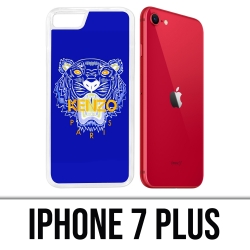 IPhone 7 Plus Case - Kenzo Blue Tiger