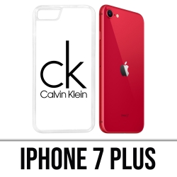 IPhone 7 Plus Case - Calvin Klein Logo White