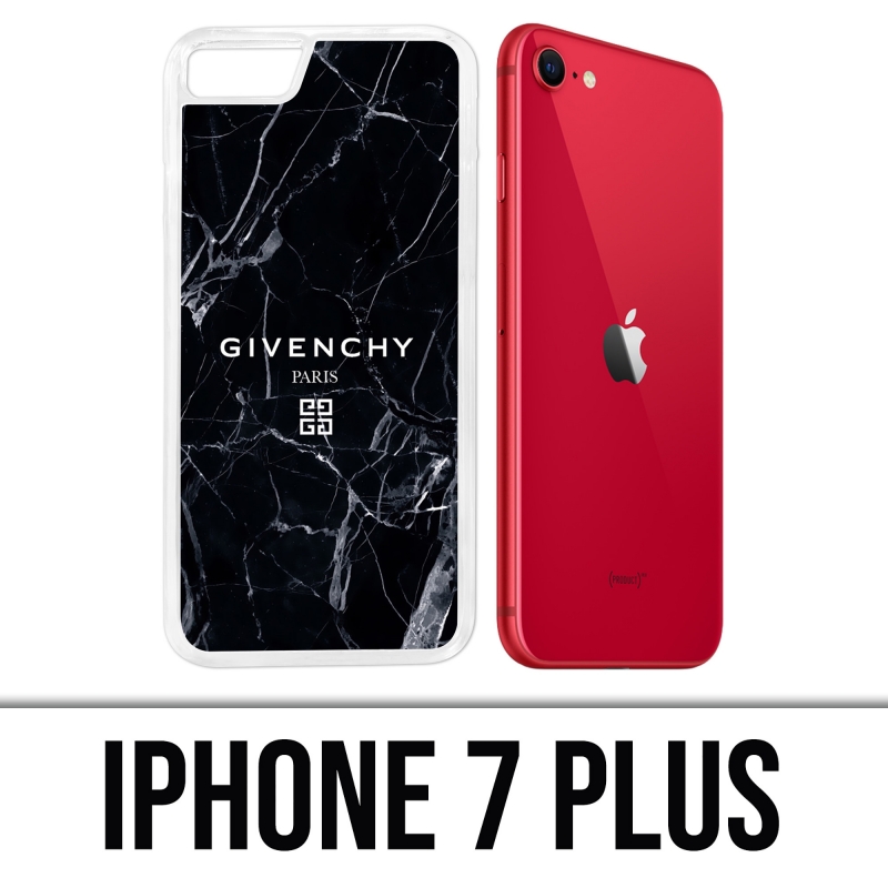 Coque iPhone 7 Plus - Givenchy Marbre Noir