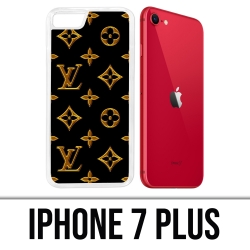 Coque iPhone 7 Plus - Louis Vuitton Gold