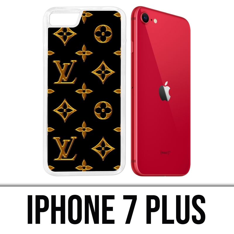Case for iPhone 7 Plus - Louis Vuitton Gold
