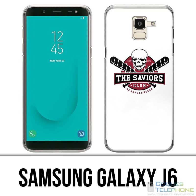 Samsung Galaxy J6 Case - Walking Dead Saviors Club