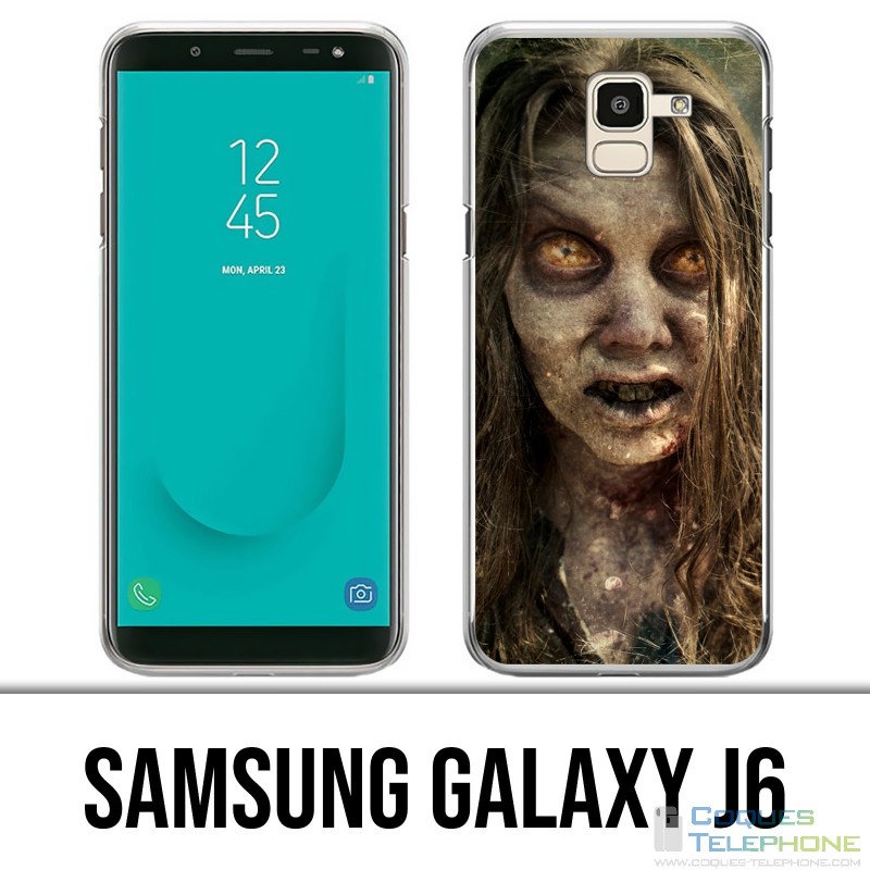 Carcasa Samsung Galaxy J6 - Walking Dead Scary