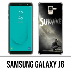 Samsung Galaxy J6 Hülle - Walking Dead Survive