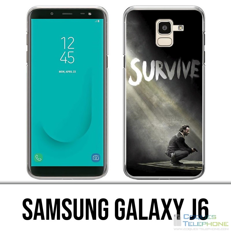 Coque Samsung Galaxy J6 - Walking Dead Survive