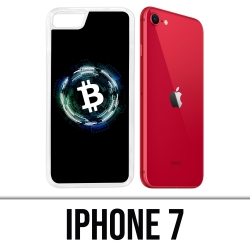 Custodia per iPhone 7 - Logo Bitcoin