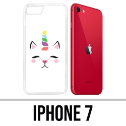 Funda iPhone 7 - Gato Unicornio