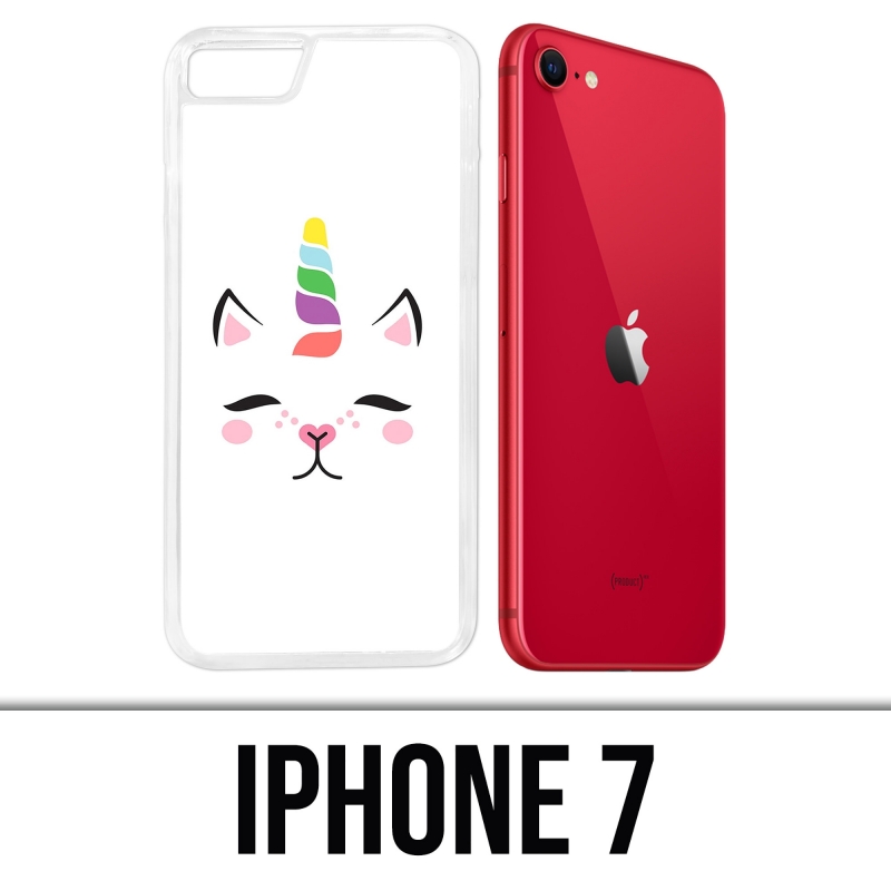 Cover IPhone 7 - Gato Unicornio