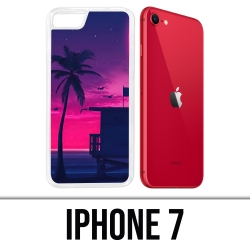 Funda para iPhone 7 - Miami Beach Morado