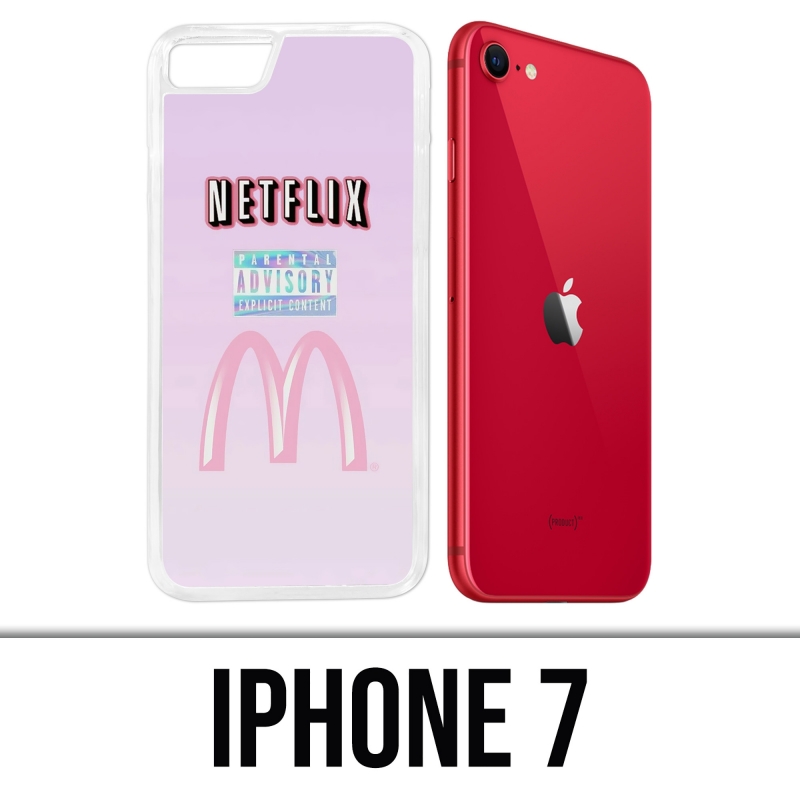 Coque iPhone 7 - Netflix And Mcdo