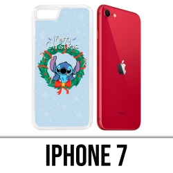 Custodia per iPhone 7 - Stitch Merry Christmas