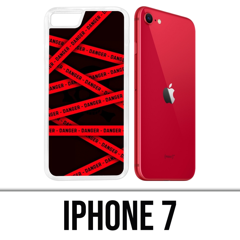 Funda para iPhone 7 - Advertencia de peligro