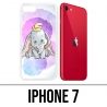 Cover iPhone 7 - Disney Dumbo Pastello