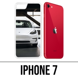 IPhone 7 Case - Tesla Model 3 White