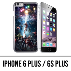 Carcasa para iPhone 6 Plus / 6S Plus - Vengadores Vs Thanos
