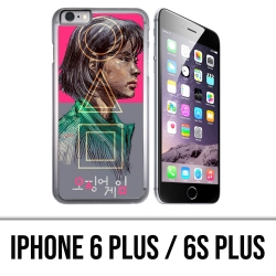Coque iPhone 6 Plus / 6S Plus - Squid Game Girl Fanart