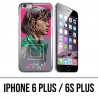 Custodia per iPhone 6 Plus / 6S Plus - Ragazza gioco di calamari Fanart