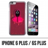 Coque iPhone 6 Plus / 6S Plus - Squid Game Soldat Splash