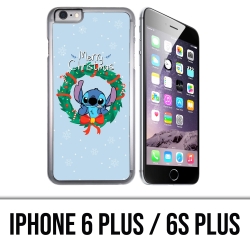 Coque iPhone 6 Plus / 6S Plus - Stitch Merry Christmas