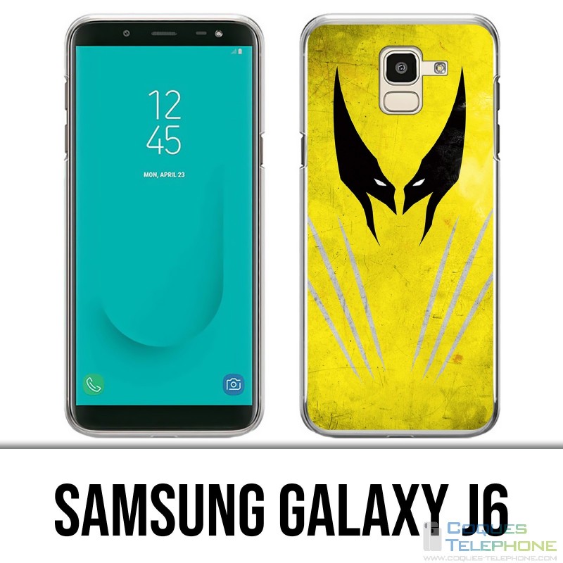 Custodia Samsung Galaxy J6 - Xmen Wolverine Art Design
