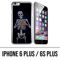 Custodia per iPhone 6 Plus / 6S Plus - Cuore di scheletro