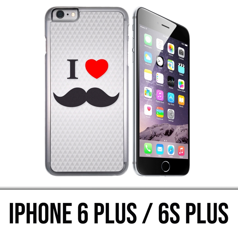 IPhone 6 Plus / 6S Plus Case - Ich liebe Schnurrbart