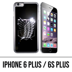 Coque iPhone 6 Plus / 6S Plus - Logo Attaque Des Titans