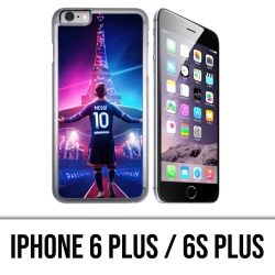 Coque iPhone 6 Plus / 6S Plus - Messi PSG Paris Tour Eiffel