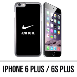 IPhone 6 Plus / 6S Plus Case - Nike Just Do It Black