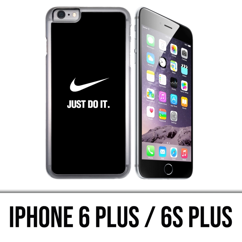 Funda para iPhone 6 Plus / 6S Plus - Nike Just Do It Negra