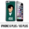 IPhone 6 Plus / 6S Plus case - Squid Game 456
