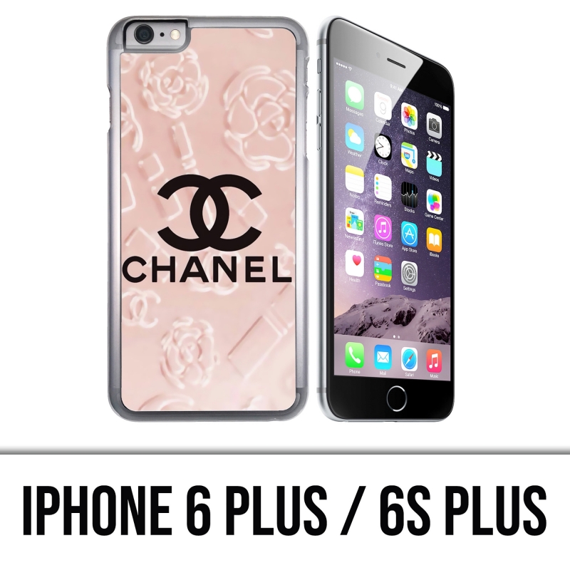 Case for iPhone 6 Plus and iPhone 6S - Chanel Pink Background