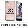 IPhone 6 Plus / 6S Plus case - Chanel Pink Background