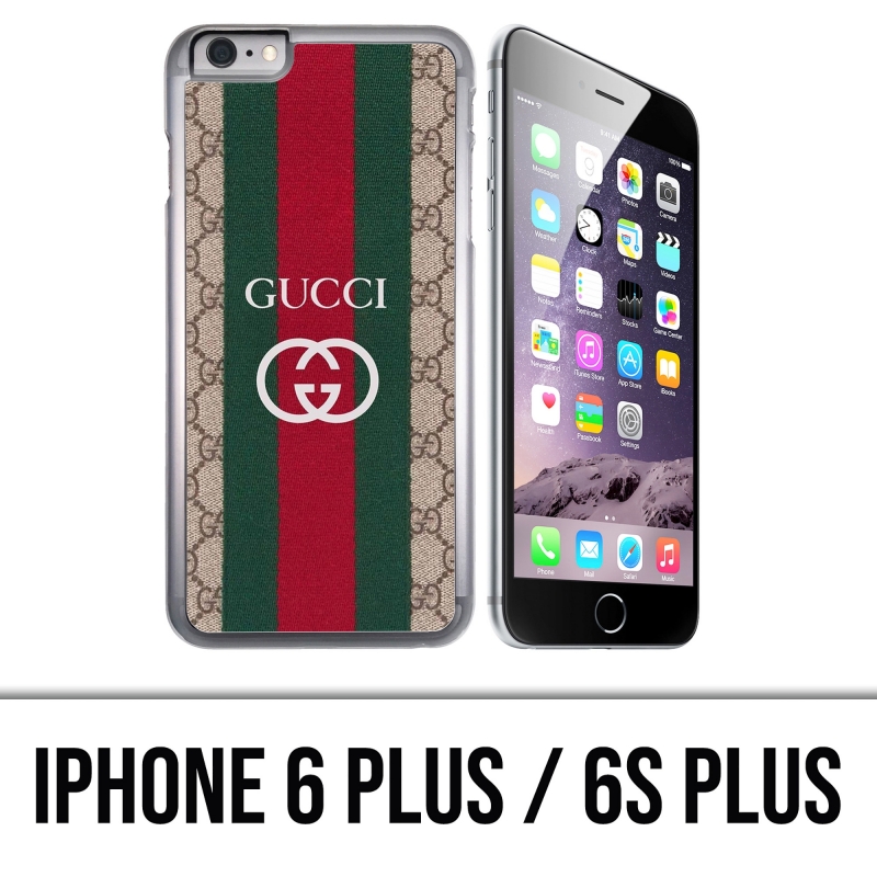 Case for iPhone 6 Plus and iPhone 6S Plus - Gucci Embroidered