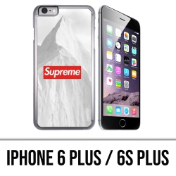 Coque iPhone 6 Plus / 6S Plus - Supreme Montagne Blanche