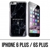 Coque iPhone 6 Plus / 6S Plus - Givenchy Marbre Noir