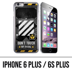 Custodia per iPhone 6 Plus / 6S Plus - Bianco sporco non toccare il telefono