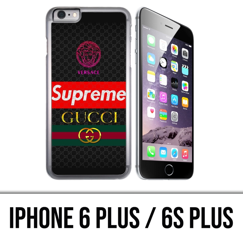 IPhone 6 Plus / 6S Plus case - Versace Supreme Gucci