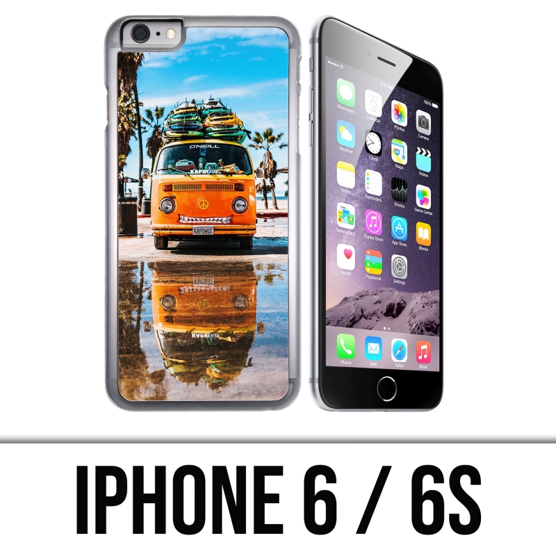 Funda para iPhone 6 y 6S - VW Beach Surf Bus