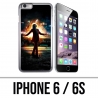 IPhone 6 und 6S Case - Joker Batman On Fire