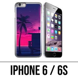 Coque iPhone 6 et 6S - Miami Beach Violet