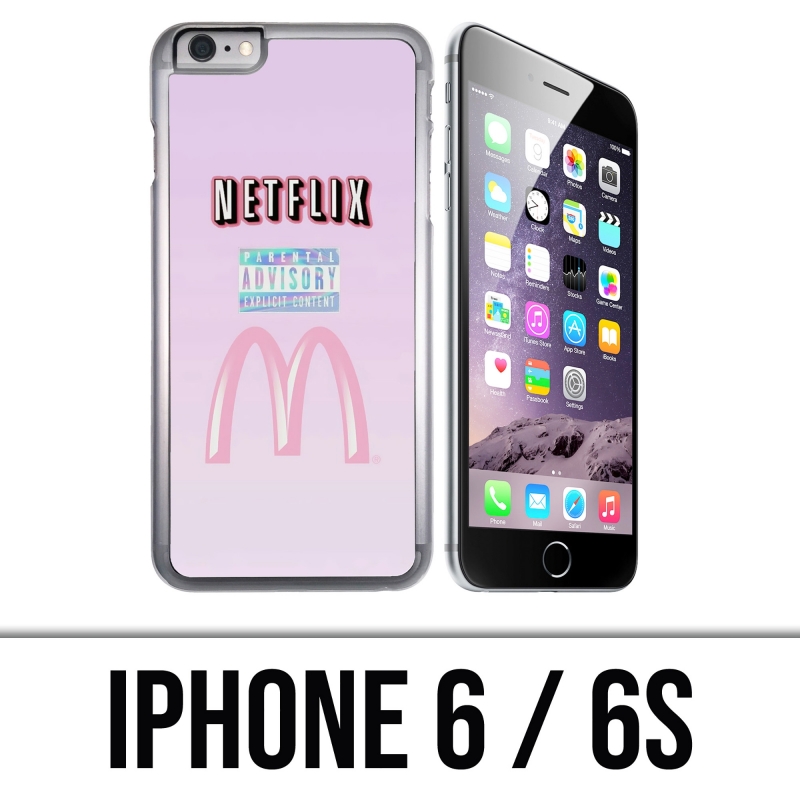 IPhone 6 und 6S Case - Netflix und Mcdo