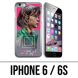 Coque iPhone 6 et 6S - Squid Game Girl Fanart