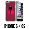 Coque iPhone 6 et 6S - Squid Game Soldat Splash