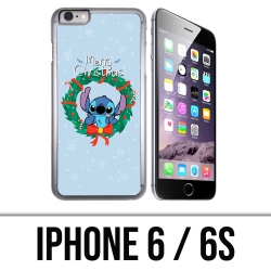 Carcasa para iPhone 6 y 6S - Stitch Merry Christmas